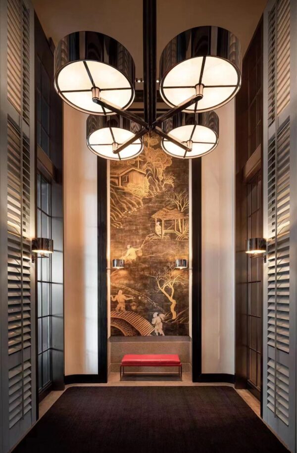 Cửa chớp xếp trượt (gỗ Bassroom)